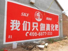  鹿邑刷墙广告”蕴含了时代命题