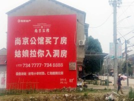  鹿邑墙体广告在乡镇、农村市场的媒体优势