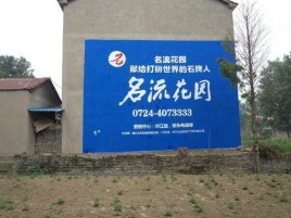  鹿邑农村墙体广告的长尾效应