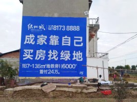  鹿邑墙体广告位置选择重要性