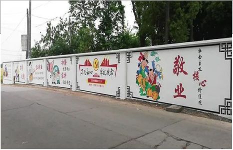  鹿邑手绘墙画在现实中主要有哪些应用？