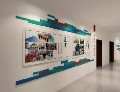  鹿邑企业文化墙用什么材料好？