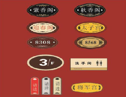  鹿邑门牌设计制作三要素。