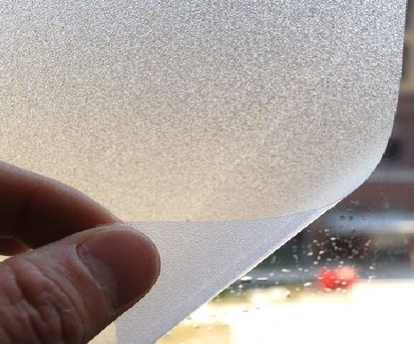  鹿邑玻璃门外面粘广告用什么材料好？