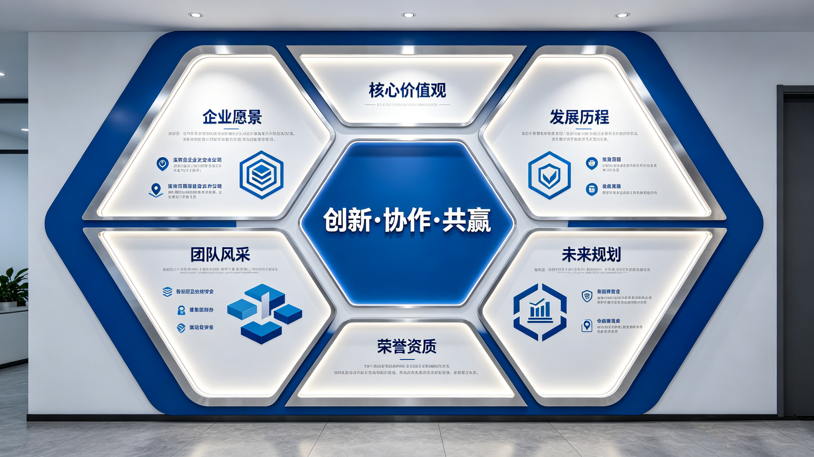 鹿邑企业文化墙六边形避坑指南（新手常犯5个错误）